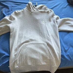 Adidas Light Gray Pullover Hoodie